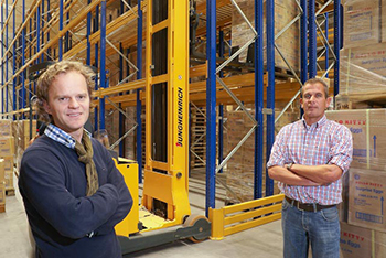 KOOI Double-deep Jungheinrich ReachTruck increases warehouse capacity by up to 30% compared to “single-deep” warehouse operations.