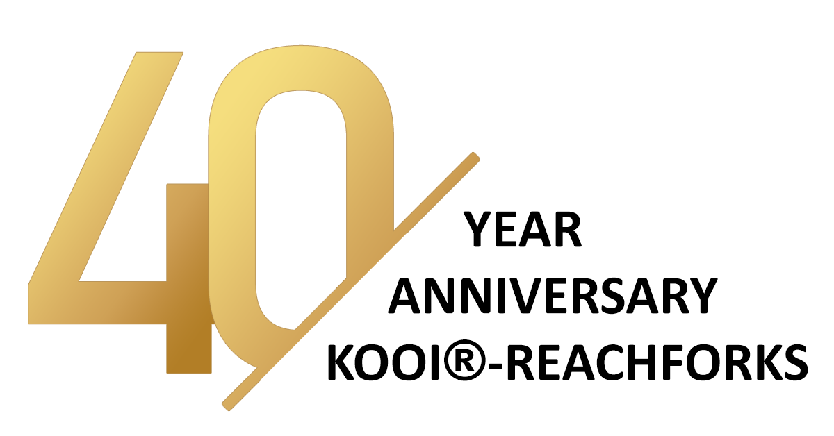 KOOI ReachForks developed and marketed by Meijer Handling Handling Solutions in 1980.