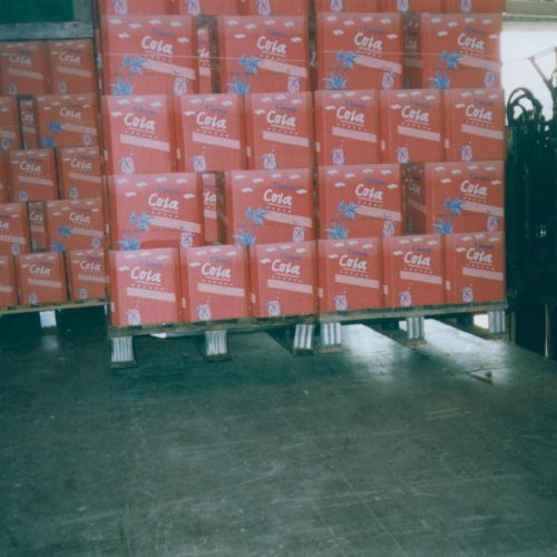 Lift truck cola load 1