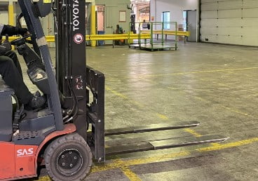 Cross Docking KOOI ReachForks